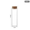 30 Botellas de Vidrio con Corcho de Boca Recta, Tubos de Ensayo de Borosilicato Alto, Botellas de los Deseos, Botellas de Deriva Cielo Estrellado, Botellas de Vino, Botellas Dispensadoras de Té