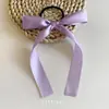 Faixa de Cabelo Doce e Versátil, Headband, Faixa para Cabelo, Fita de Borracha, Acessórios de Cabelo Trançados, Laço Duplo para Rabo de Cavalo, Novo Estilo Primavera e Verão