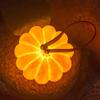Lámpara de Luna Simulada Portátil Lámpara Durian Linterna de Calabaza Linterna de Ganso Blanco Lámpara Animal Búho Lámpara Decorativa Solar para Exterior