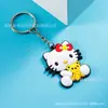 Em Estoque Fabricante Kt Gato Chaveiro Pingente Adesivo Patch Decoração de Chaveiro Pequeno Presente Itens de Presente para Atacado..