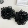 Exquisita Banda para el Cabello de Estrella con Puntos de Diamante Cuerda para Cola de Caballo de Malla de Encaje Nueva de Blogger Cuerda para el Cabello con Bola para Mujer
