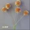 Simulação Flor de Ano Novo Flor Plástica Dourada Balde de Ano Novo Galhos Longos Palmeira Vermelha Hortênsia Palavra Fu Amor Flor de Ano Novo Atacado