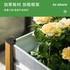 Zhi Xiao Parque al Aire Libre Rectangular Macizo de Flores Mantenimiento de Jardín Planta Maceta de Flores Paisajismo Enverdecimiento Maceta de Balcón Transfronterizo