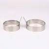 Sartén Engrosada Grande y Pequeña de Acero Inoxidable 304 para Tortillas, Molde Redondo para Tortillas, Anillo Creativo para Tortillas, Modelo de Tortilla