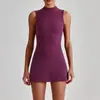 Conjunto de Yoga Ajustado con Sensación de Segunda Piel para Mujer, Ropa Deportiva Transpirable de Secado Rápido de Cintura Alta, Camiseta Top de Fitness al por Mayor