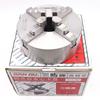 Mandril autocentrante de cuatro mordazas Sanou Sanou K12-80 mandril de torno de enlace manual 100 125 130