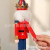 Nogueira de Madeira, Enfeites de Árvore de Natal, Enfeites Quebra-Nozes, Enfeites Artesanais de Madeira