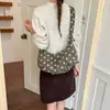 Bolso de Lunares para Mujer 2026 Modelo Nuevo Bolso de Hombro con Aspecto de Alta Gama Bolso Cruzado para el Trabajo Bolso Vintage Tipo Dumpling para Mujer