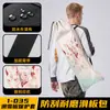 Bolsa de almacenamiento para patineta, tela Oxford impermeable, bandolera de un hombro, doble cara, cierre de cordón, mochila para patineta con estampado estilo chino