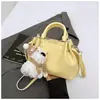 Bolso de Cubo de Mano Estilo Coreano Moda Femenina Viaje Diario 2026 Primavera Nuevo Bolso de Hombro Único Alta Apariencia Bolso Cruzado de Mano