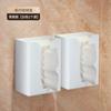 Estante de papel higiénico sin perforaciones, caja de papel higiénico creativa para montar en la pared, caja de papel higiénico para cocina, estante de almacenamiento invertido
