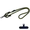 Cuerda de 10 mm de grosor, cordón para teléfono móvil, espaciador para el hombro, cuerda de escalada, cordón antipérdida ajustable para colgar el teléfono móvil
