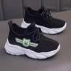 Tênis Esportivo Infantil, Tênis de Malha Respirável para o Verão, Tênis Casual Respirável, Tênis para Caminhada ao Ar Livre, Tênis de Malha para Meninos, Tênis "Dad Shoes" para Meninas