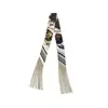 Bufanda con Borla Redonda 130*5 cm, Bufanda de Sarga de Seda Artificial, Cinta para el Cuello de Moda y Versátil, Lazo para Bolso