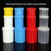 Garrafa de Plástico de Boca Larga 500/1000ml Balde Vertical Balde à Prova de Luz Balde de Pasta de Boca Larga Sub-Garrafa para Pó Sólido