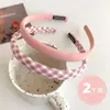 Faixa de Cabelo Infantil com Cabeça de Esponja Cor Macaron Acabamento de Cabelos Curtos Acessórios de Cabelo Meninas Faixa Antiderrapante Grampo de Cabelo para Menininha