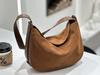 Bolso Retro Casual de Gran Capacidad para Mujer 2024 Nueva Moda Combinable Bolso Dumpling para Trabajo Viajero Diseño Bolso de Axila
