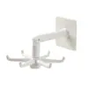 Gancho Adhesivo Rotatorio de Pared para el Hogar, Gancho Adhesivo Fuerte sin Perforaciones, Colgador Multifuncional de Pared para Cocina con Carga
