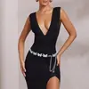 Corrente de Cintura de Liga de Zinco Transfronteiriça Corrente de Metal Feminina Cinto Boho Retrô Cinto Decorativo para Vestido Atacado