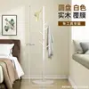 Cabideiro de Madeira Maciça Ultra-Estável de Chão para Quarto Cabideiro de Roupas para Casa Haste Vertical para Pendurar Roupas Cabideiro para Bolsas Escritório