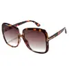 Nuevas Gafas de Sol Modernas Retro de Marca Europea y Americana Estilo Ins Gafas de Sol Versátiles de Moda Gafas Pin T22153