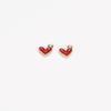 Joyería DIY directa de fábrica gotas de aceite con comercio exterior de Amazon Amor collar llavero accesorios melocotón torcido de nueve colores