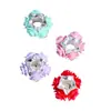 Nuevas Perlas de Flor de Rosa de Alta Resistencia con Agujeros Rectos para Llaveros de Teléfono, Cadenas de Bolsos y Accesorios de Joyería DIY