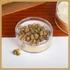Caja redonda transparente de acrílico con cierre 15.5/20/24cm Nido de pájaro Cordyceps candidum Ginseng americano caja de embalaje