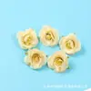Flores Artificiales, Cabezas de Rosa Pegadas, Flores Falsas con Acabado de Lujo, Flores Artificiales Realistas, Materiales para Bricolaje, Flores para Bodas, Flores para Pasillos
