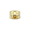 Fivela de caixa de madeira antiga acessórios para caixa de joias fivela de caixa pequena fivela de caixa de embalagem fivela de caixa de ferramentas bronze dourado cadeado vintage