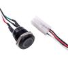 Cable de interruptor de luz LED industrial personalizado 22AWG * 4C, equipo mecánico de auto-reinicio, arnés de cableado de interruptor metálico