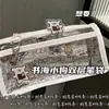Estojo de Lápis Transparente Série Dupla Combinação Jumuzhen, Estojo de Lápis de Armazenamento de Material Escolar de Alta Qualidade para Estudantes de Grande Capacidade