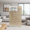 Arte em Fio de Vidro Divisória de Vidro Parede de Fundo Porta de Correr Parede de Fundo Decorativa Fabricante de Origem Garantia de Qualidade