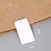 Etiqueta de Precio con Cordón Elástico en Blanco Material de Etiqueta Tarjeta Colgante Joyería Cordón para Joyería Etiqueta de Precio para Joyería