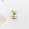 Zhuzi Nova Acrílico Brilhante Galvanizado Urso de Desenho Animado DIY Capa de Celular Material para Headwear Decorativo Brincos