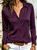 Camisa de Manga Larga para Mujer de Comercio Exterior Transfronterizo Nuevo Estilo Temperamento Top de Verano Estilo Delgado Nueva Ropa para Mujer Ropa Formal para Mujer Mujeres
