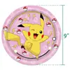 Tema Decoração Festa de Aniversário Infantil Spot Prato de 9 polegadas Prato de 23cm Prato de Papel Desenho Animado Pode Ser Personalizado