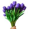 Tulipa PU 50cm de comprimento flor artificial toque flor falsa comércio exterior transfronteiriço flor de seda casamento especial