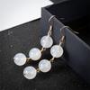 Pendientes de ágata natural para mujer, nuevos pendientes de plata 925 2021, pendientes largos online, elegantes y combinables con todo.