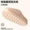Pantuflas de algodón con suela gruesa para mujer, nuevo estilo otoño/invierno 2026, pantuflas para casa de interior, esponjosas y cálidas, lindas y antideslizantes
