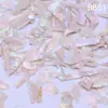 Peças de concha de abalone natural ultra-finas coloridas de alta qualidade para atacado para decorações de nail art DIY feitas à mão peças de madrepérola com inlay