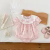 Enterizo de Verano para Bebé 2024 Estilo Coreano Romper de Bebé Manga Corta Ropa para Recién Nacidos Lindo Body Personalizado