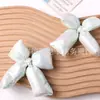 Accesorios DIY de Algodón Relleno de Cuero de Colores Brillantes, Modernos, Hermosos y Exquisitos, con Forma de Moño, para Ropa, Accesorios para la Cabeza, Zapatos y Sombreros