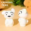 Adornos y Accesorios Miniatura Creativos Hechos a Mano DIY de Color Sólido Dibujos Animados de Resina 3D para Perro Mascota