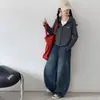 Conjunto de Jaqueta Listrada para Meninas Primavera e Outono, Conjunto de Duas Peças de Moletom Estiloso Estilo Coreano para Crianças Maiores, Roupas Infantis Fofas e Modernas