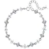 Pulseira Trevo de Quatro Folhas em Prata Pura S999, Design de Nicho de Luxo Leve, Joia em Prata Esterlina com Zircônia de Alta Qualidade, Presente para Namorada