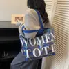 Moda Otoño 2025 Bolso Casual de Gran Capacidad con Diseño de Nicho de Moda Bolso de Hombro Tote para Mujer