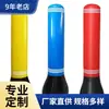 Inflable Moderno Roly-Poly Inflable Cilíndrico con Forma de Huevo Pvc Aire Cerrado Colorido Transparente Columna de Exhibición Accesorio de Calentamiento
