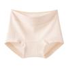 Cueca boxer de algodão puro jacquard Classe A com entrepernas estendido, entrepernas antibacteriano de algodão puro para meninas, cobre o quadril, cintura média-alta