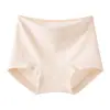 Cueca Boxer Jacquard de Algodão Puro Classe A com Gancho Estendido, Gancho Antibacteriano de Algodão Puro, Cintura Média-Alta que Abraça o Quadril Feminino